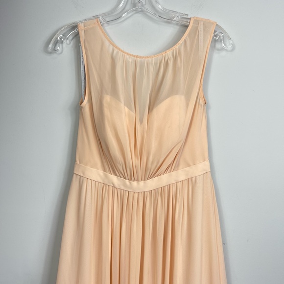 JENNY YOO BRIDESMAID MAXI DRESS VIVIENNE LONG CHIFFON GOWN Wedding Prom 4 - Picture 5 of 16